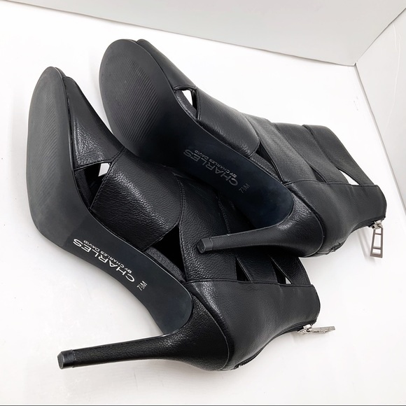 🆕{Charles by Charles David} Leather Gladiator Stiletto’s - Picture 10 of 16